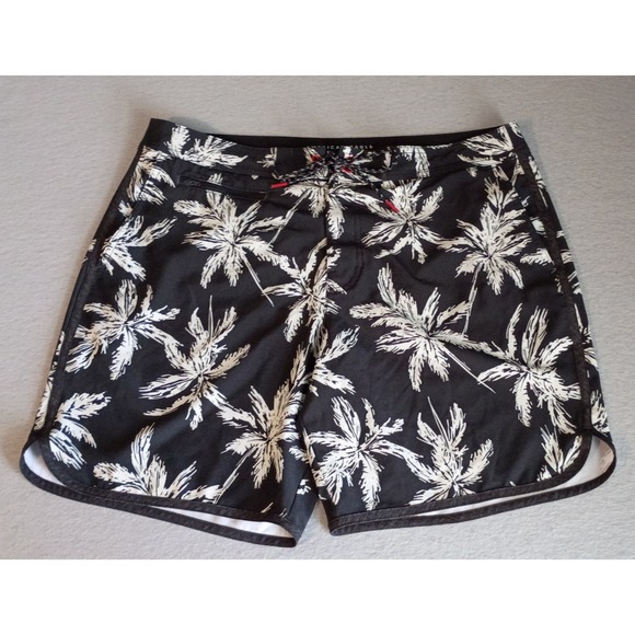 American Eagle Outfitters Other - American Eagle Men's Size Large Swim Board Shorts Tropical Print Black/White